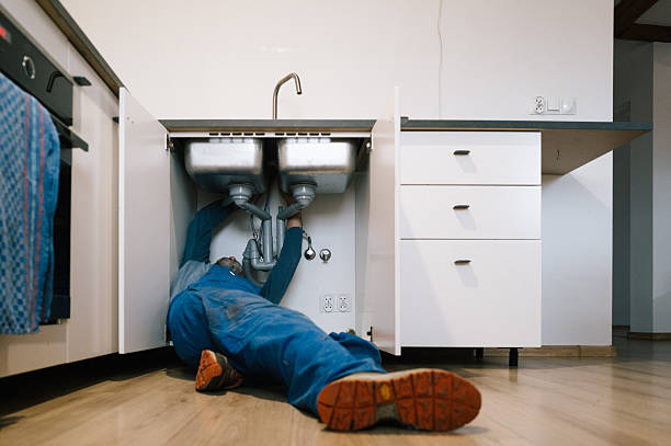 Professional Drain Cleaning technician working in Norristown, PA